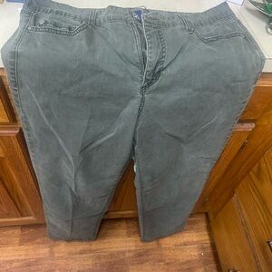 Women’s olive jeans